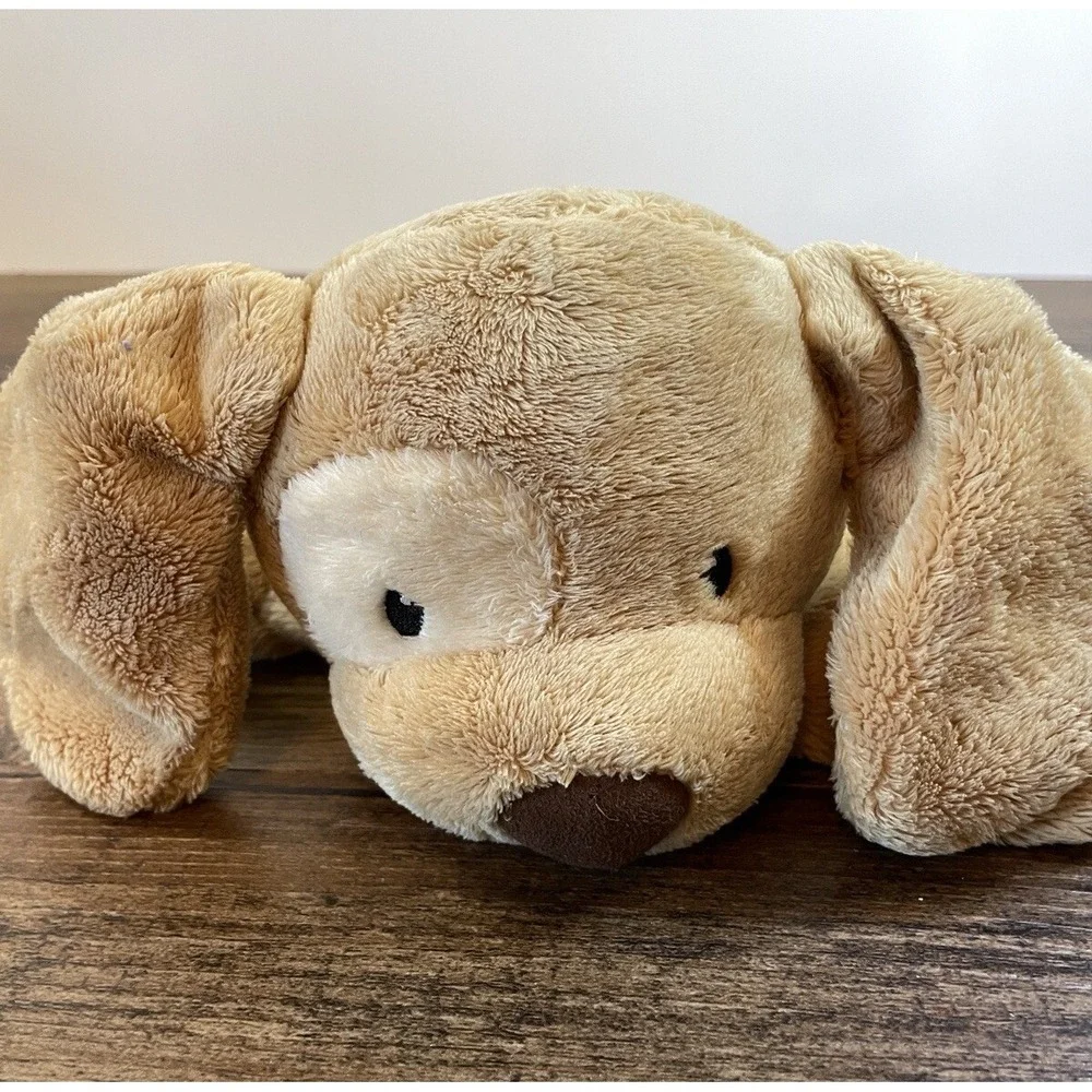 Baby Gund Tan Brown Spunky Puppy Dog Security Blanket Lovey Huggy Buddy Beige